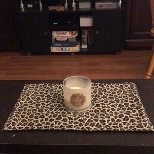 Leopard Print Fabric Centrepiece